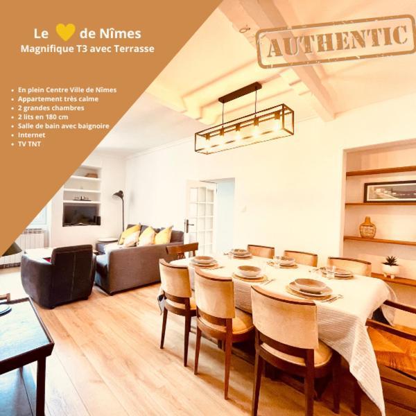 Apartamento Le Coeur De Nimes Exterior foto